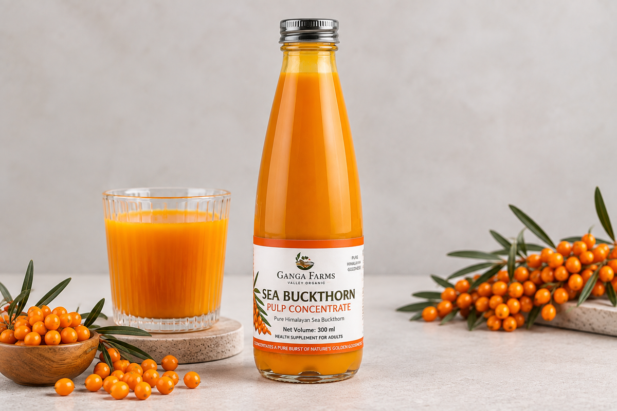 Ganga Farms Sea Buckthorn Concentrate — 300ml