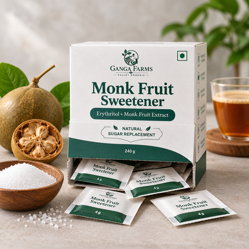 Ganga Farms Everyday Sweet | Monk Fruit Sweetener | Natural Sugar Replacement